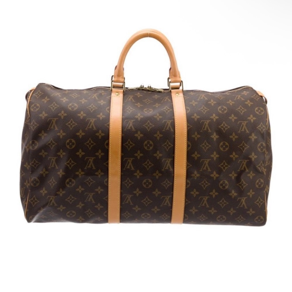 Louis Vuitton travel kepall 50 Duffel Bag! Amazing condition! Lock, key and dbag